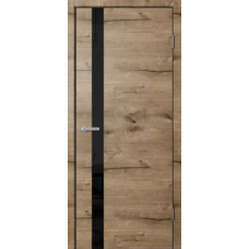 Дверь межкомнатная Сибирь Профиль Fusion FN 01 Дуб пацифик, стекло черное, кромка Дверь межкомнатная Сибирь Профиль Fusion FN 01 Дуб пацифик, стекло черное, кромка